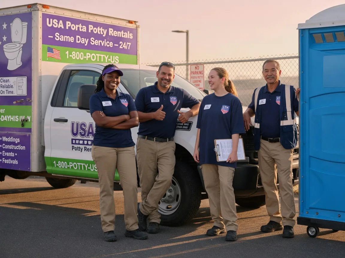 Porta Potty Rental company in New Holland, IL