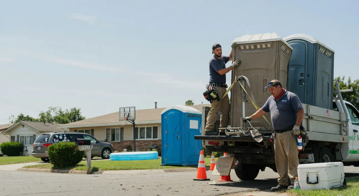Porta Potty Rental in New Holland, IL near me